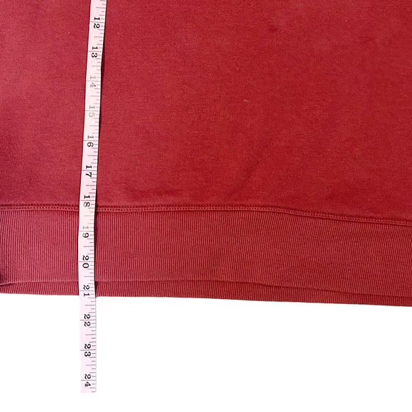 Calvin Klein Cranberry Logo Cotton Sweatshirt Womens Size XS - Picture 5 of 6